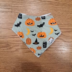 Copper Pearl Halloween bib